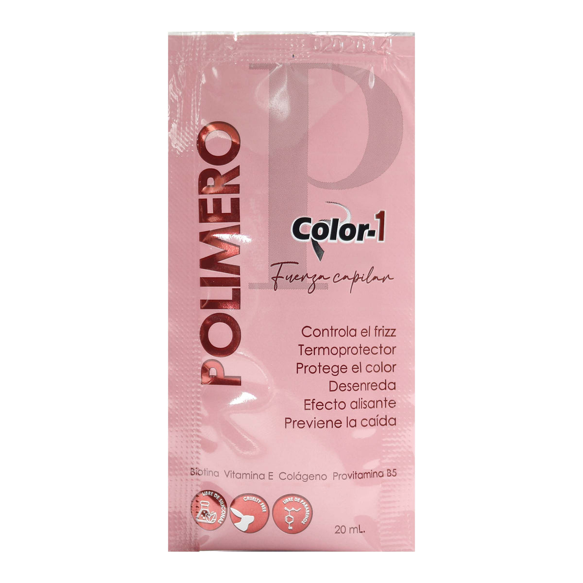Trata. Capilar Polimero 20ML Color-1 Sbs