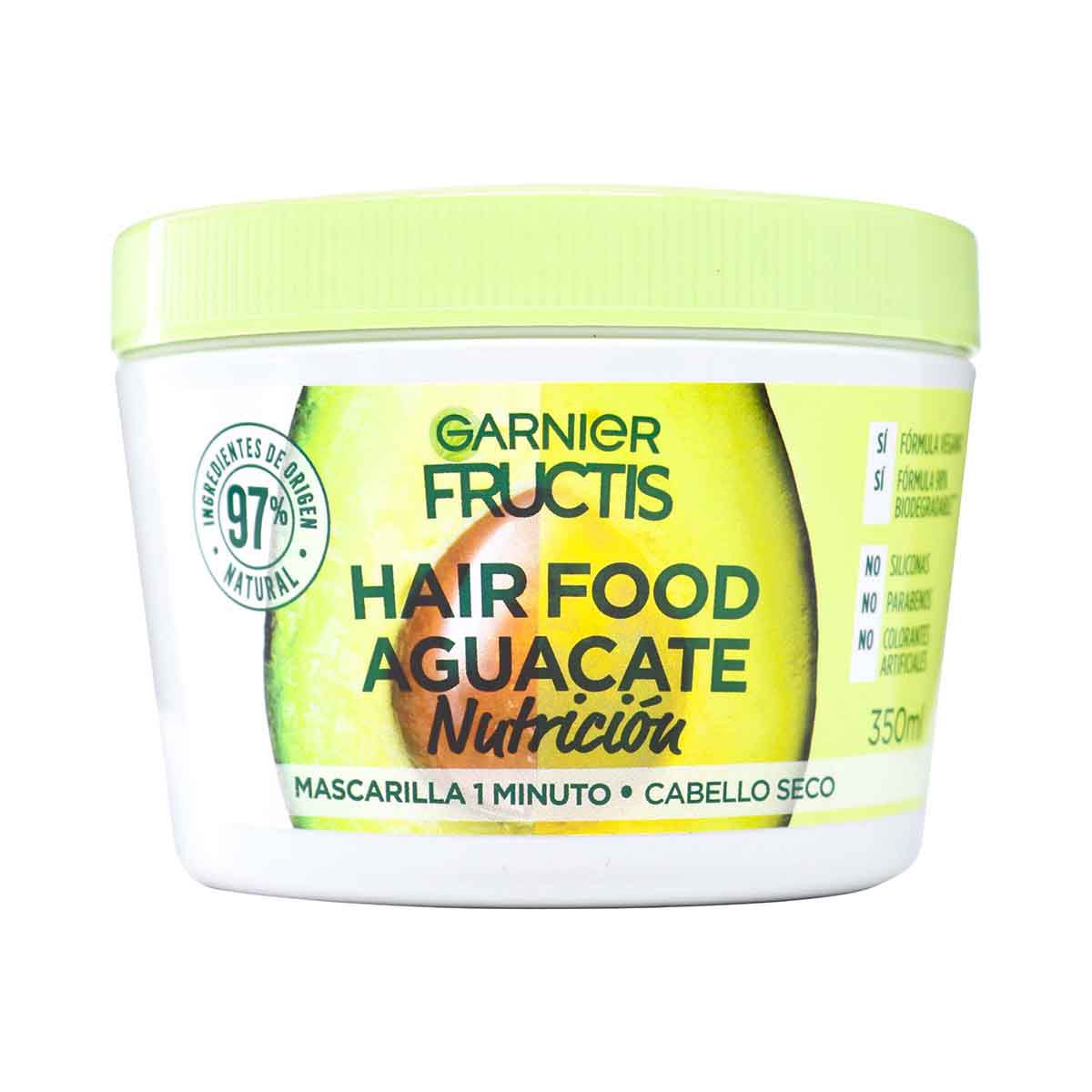 Tratamiento Fructis Hair Food Aguacate 350 Mililitros