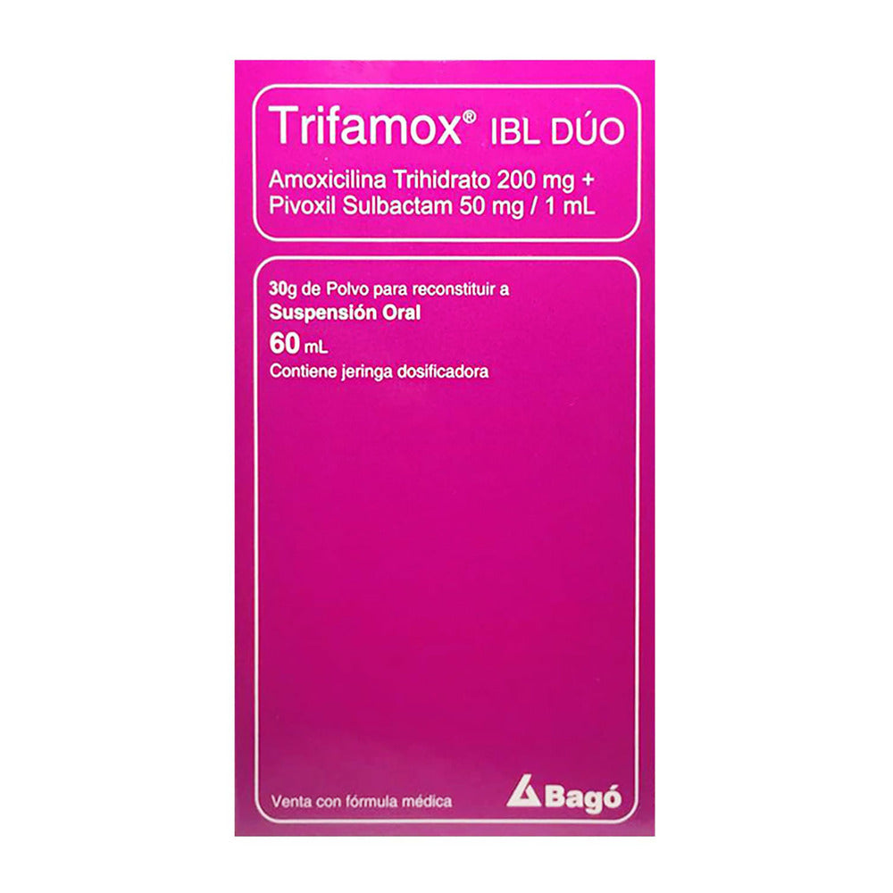 Trifamox Ibl-Duo SUSP. 60 ML