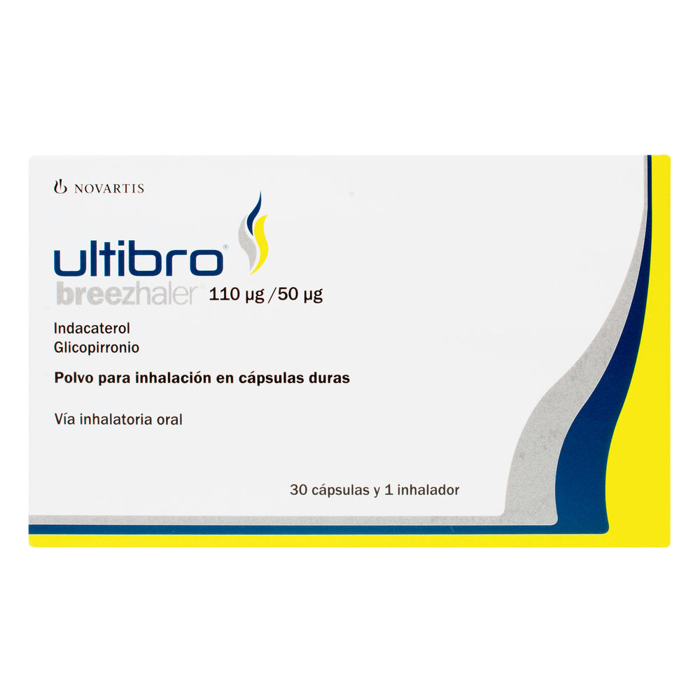 Ultibro Breezhaler 50MG 30 CAP