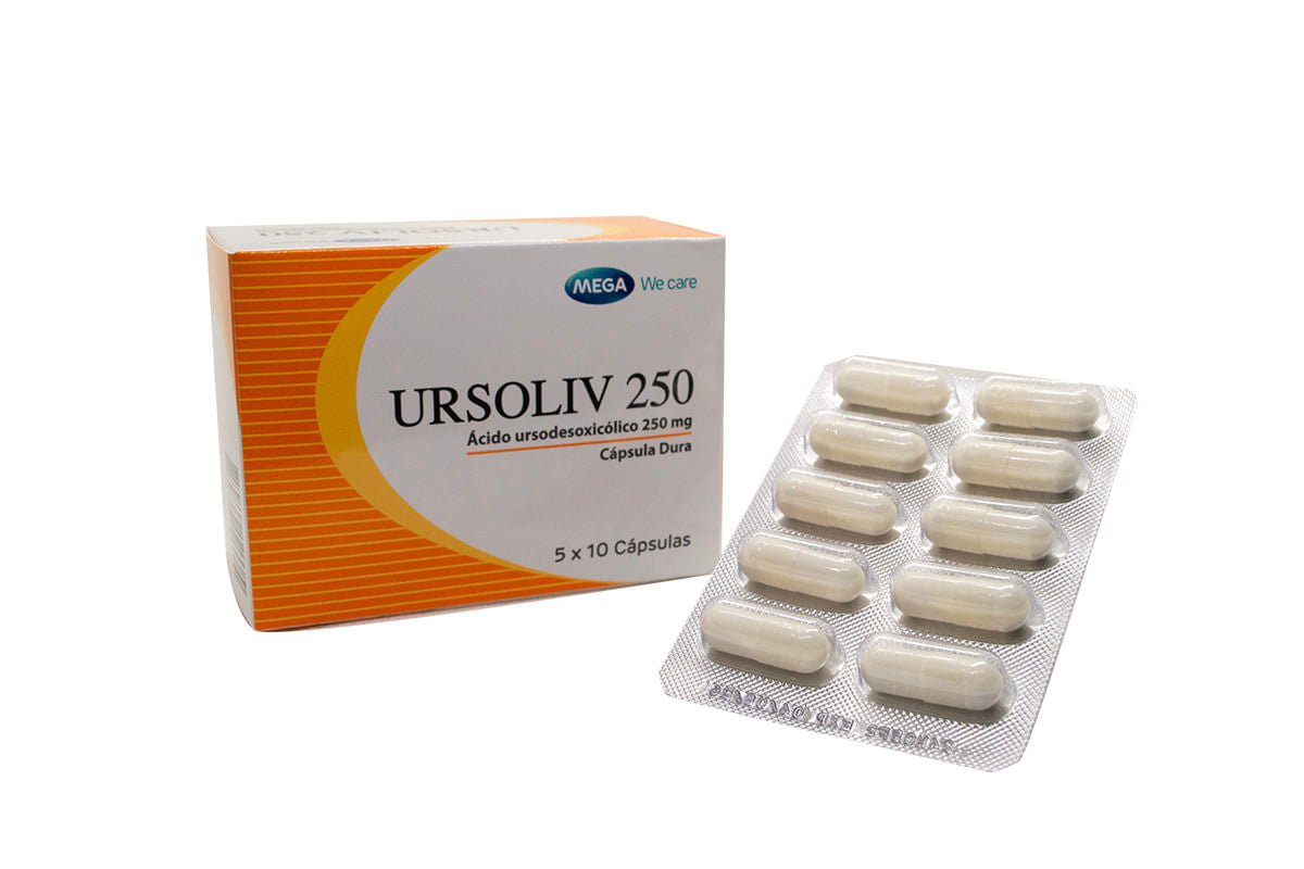Ursoliv 250 MG 50 Caps