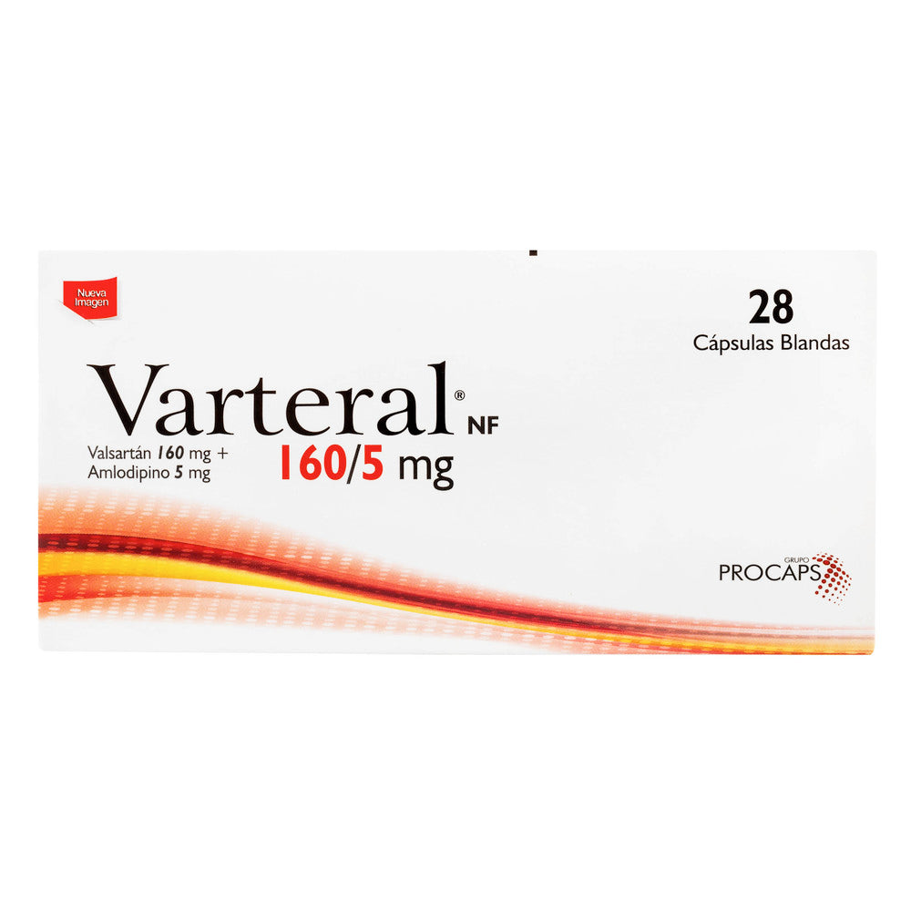 Varteral 160/5MG 28 Tabletas