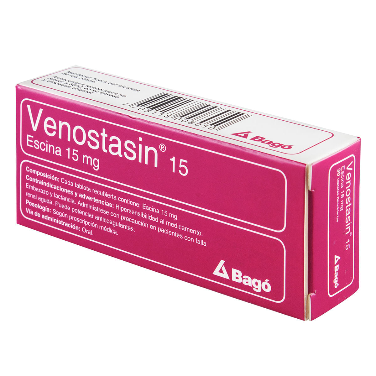 Venostasin 30 Grageas