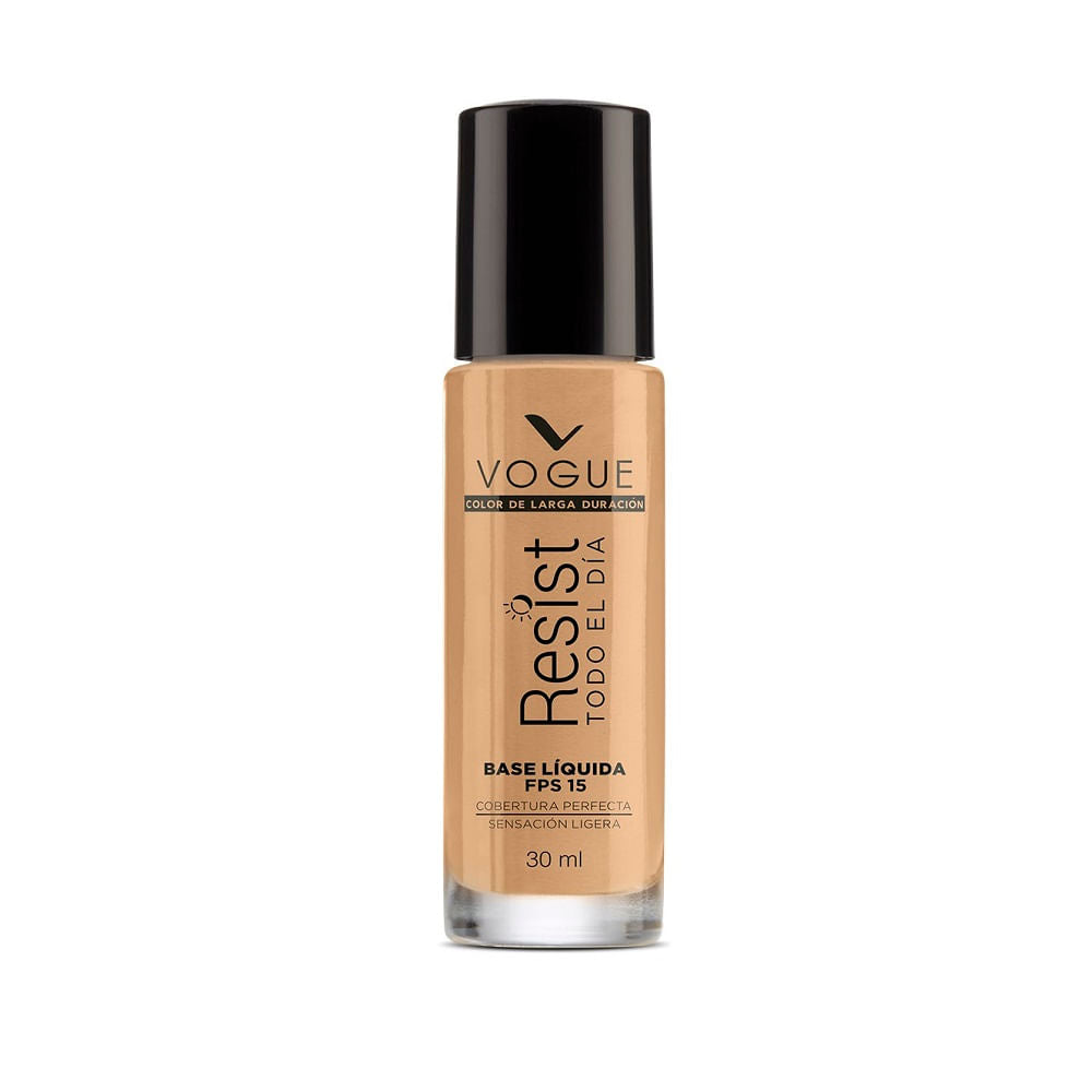 Vogue Base Maquillaje Larga Duración Miel 30ML