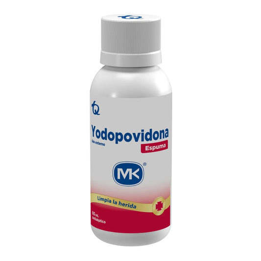 Yodopovidona Espuma 60 ML Mk