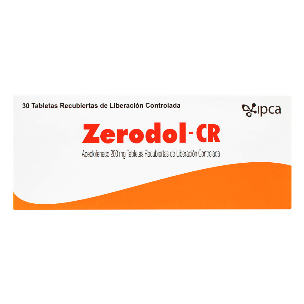 Zerodol CR 200MG 30 Tabletas