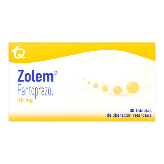 Zolem Pantoprazol 40 MG 30 Tbs